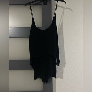 Spaghetti strap romper beach cover up by Maronie. Large. Excellent condition.